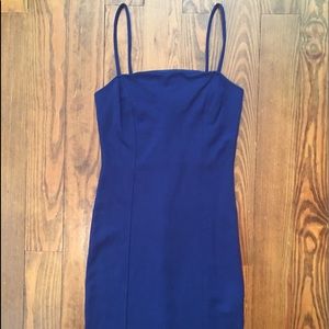 Forever 21 dark blue bodycon dress